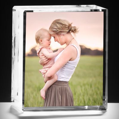 Kişiye Özel Kristal 70x60x40 Renkli - 1